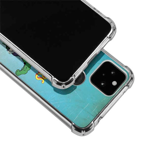 Marvel Classic Comics The Avengers Google Pixel 5a 5G Clear Case